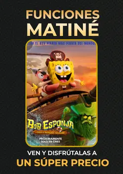 BOB ESPONJA: En Busca de los Pantalones Cuadrados (FUNCIÓN MATINÉ) | Cinestar